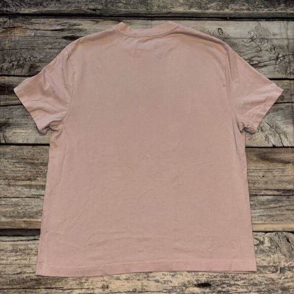 Fashion Nova Mens Mauve Blank T Shirt Size Small - Picture 5 of 5